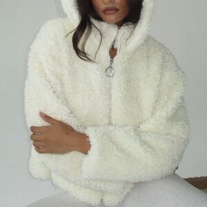 Hooded Sherpa Jacket